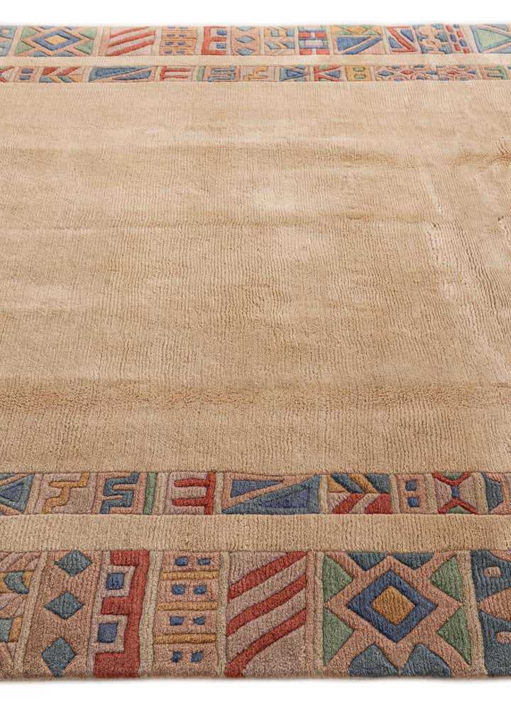 6' 6 x 9' 5 Hand Knotted Tibet Wool Rug