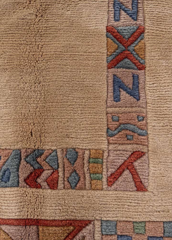 6' 6 x 9' 5 Hand Knotted Tibet Wool Rug