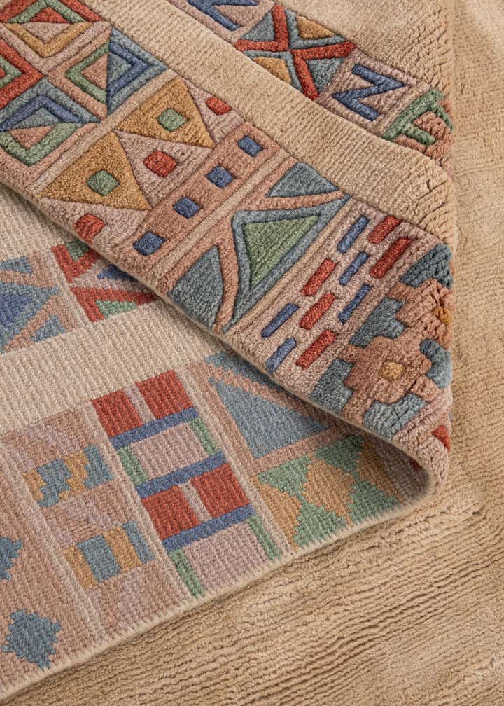6' 6 x 9' 5 Hand Knotted Tibet Wool Rug