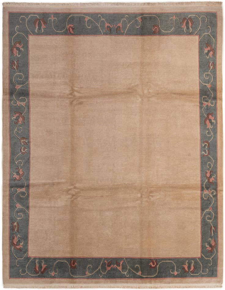 Detail image of 8' 6 x 11' 5 Hand Knotted Tibet Wool Rug