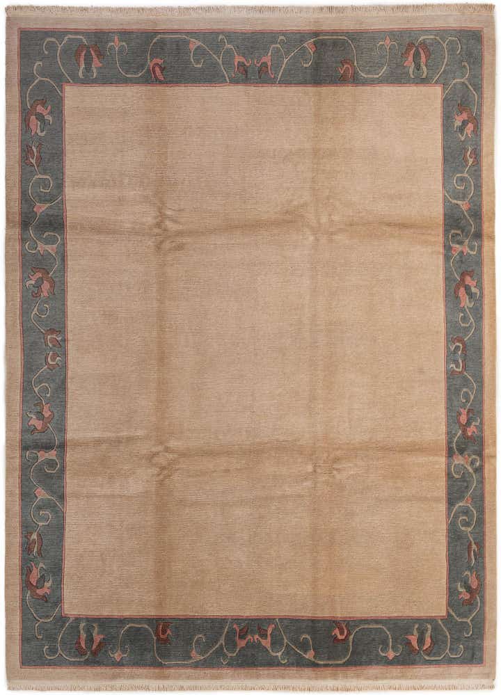 8' 6 x 11' 5 Hand Knotted Tibet Wool Rug