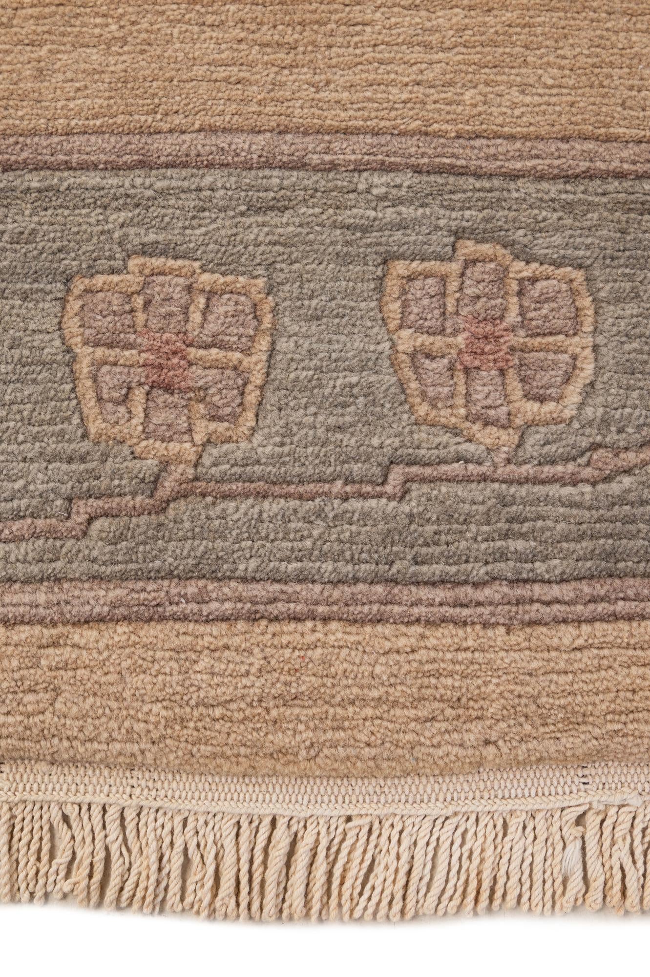 8' 4 x 11' 5 Hand Knotted Tibet Wool Rug
