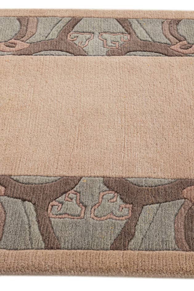 Detail image of 2' 9 x 4' 11 Hand Knotted Tibet Wool Rug
