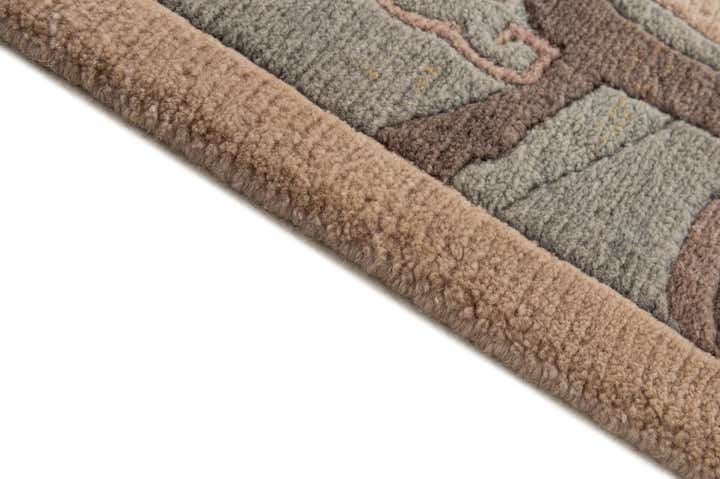 2' 9 x 4' 11 Hand Knotted Tibet Wool Rug