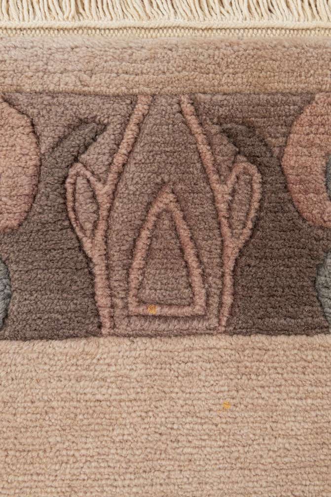 2' 9 x 4' 11 Hand Knotted Tibet Wool Rug