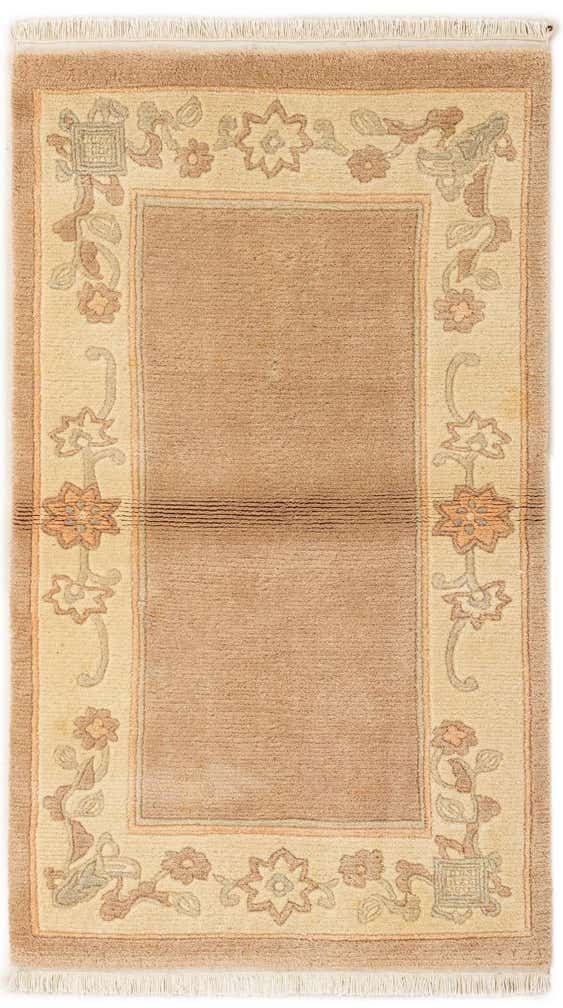 3' 1 x 5' 2 Hand Knotted Tibet Wool Rug