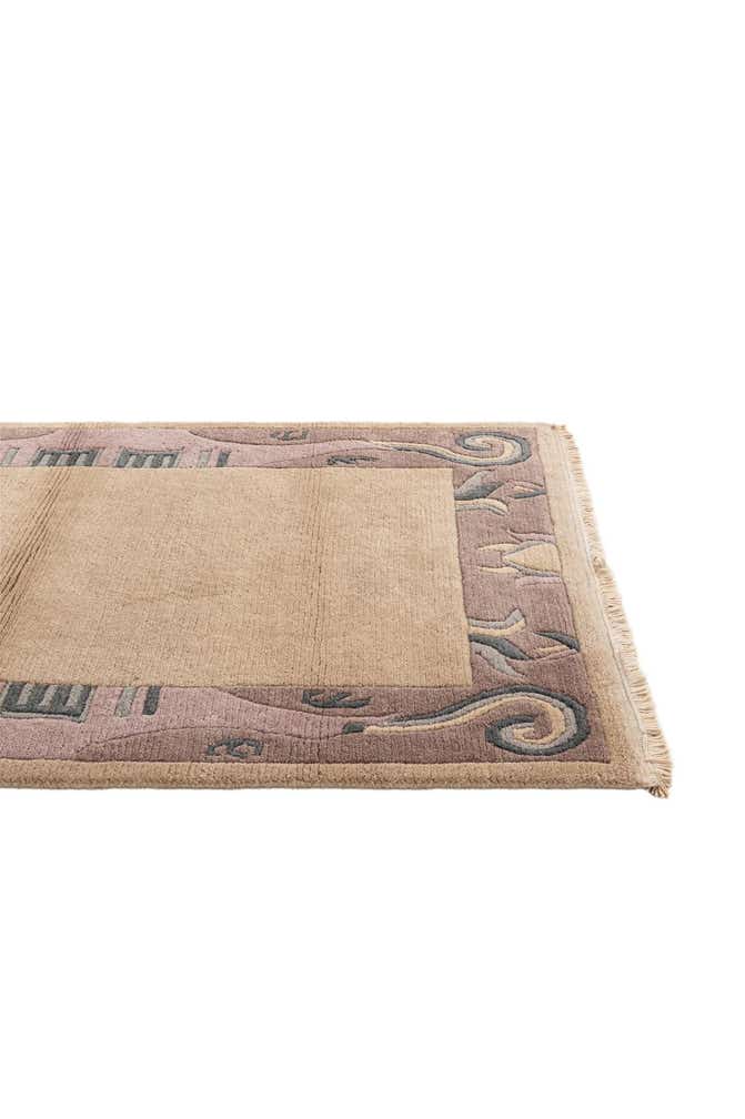 3' 2 x 5' 4 Hand Knotted Tibet Wool Rug