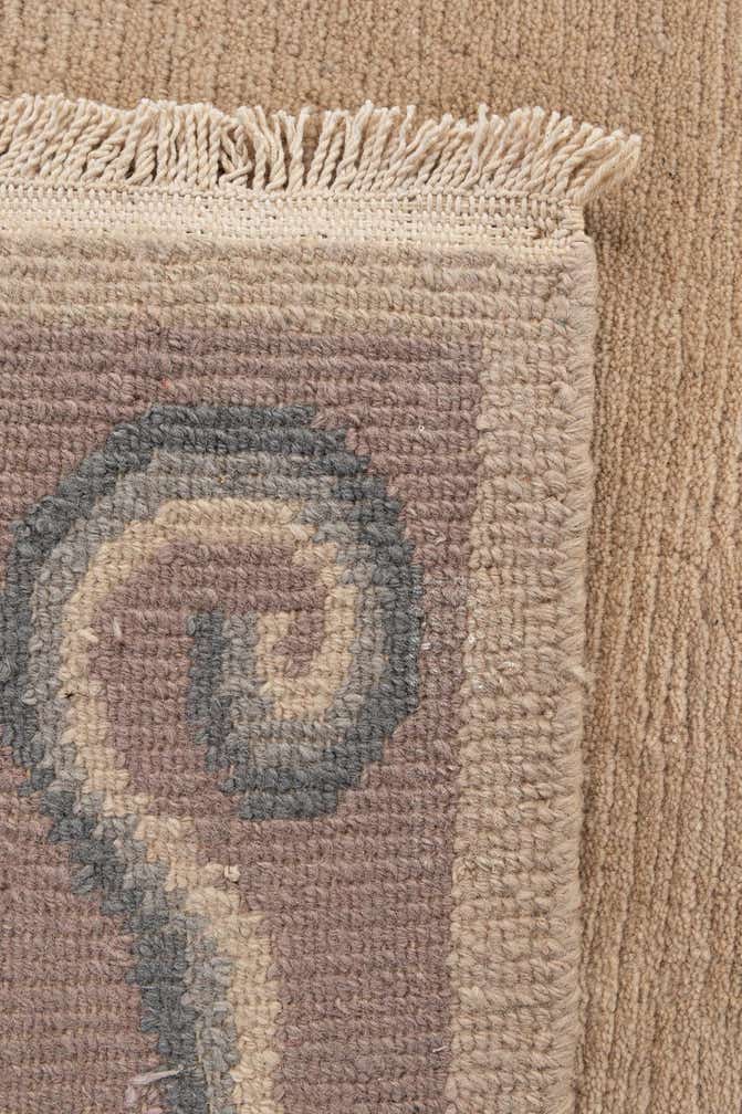 3' 2 x 5' 4 Hand Knotted Tibet Wool Rug