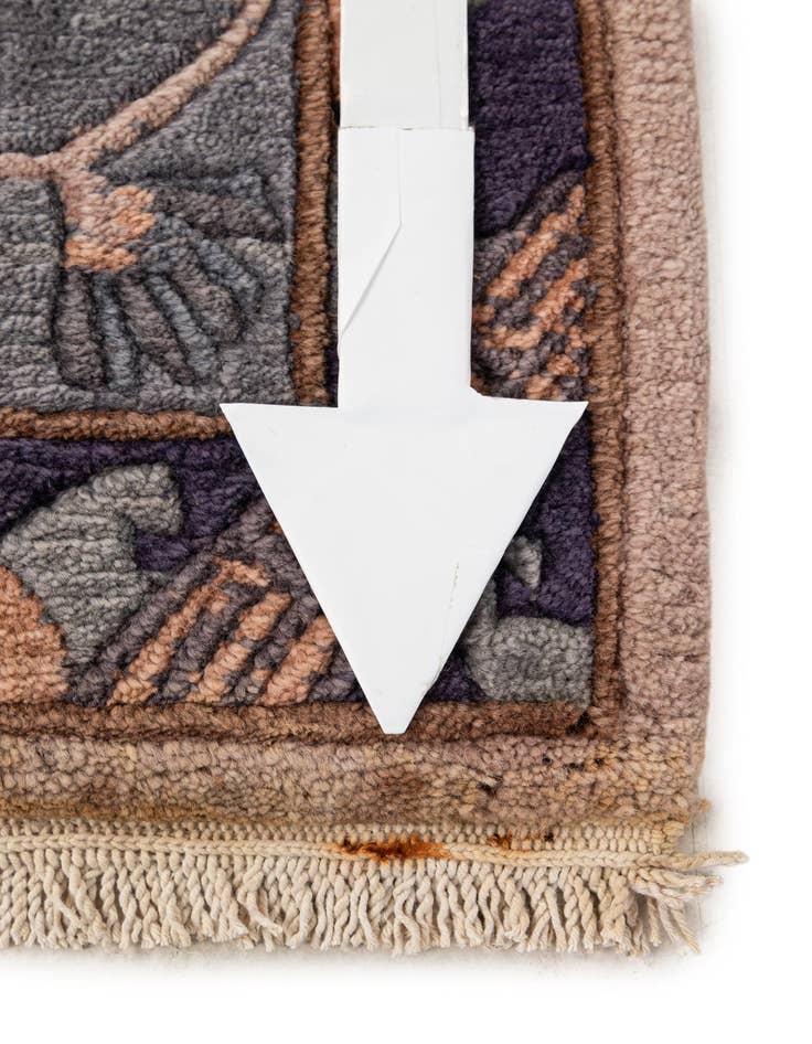 Detail image of 2' 5 x 4' 8  Hand Knotted Tibet Wool Rug