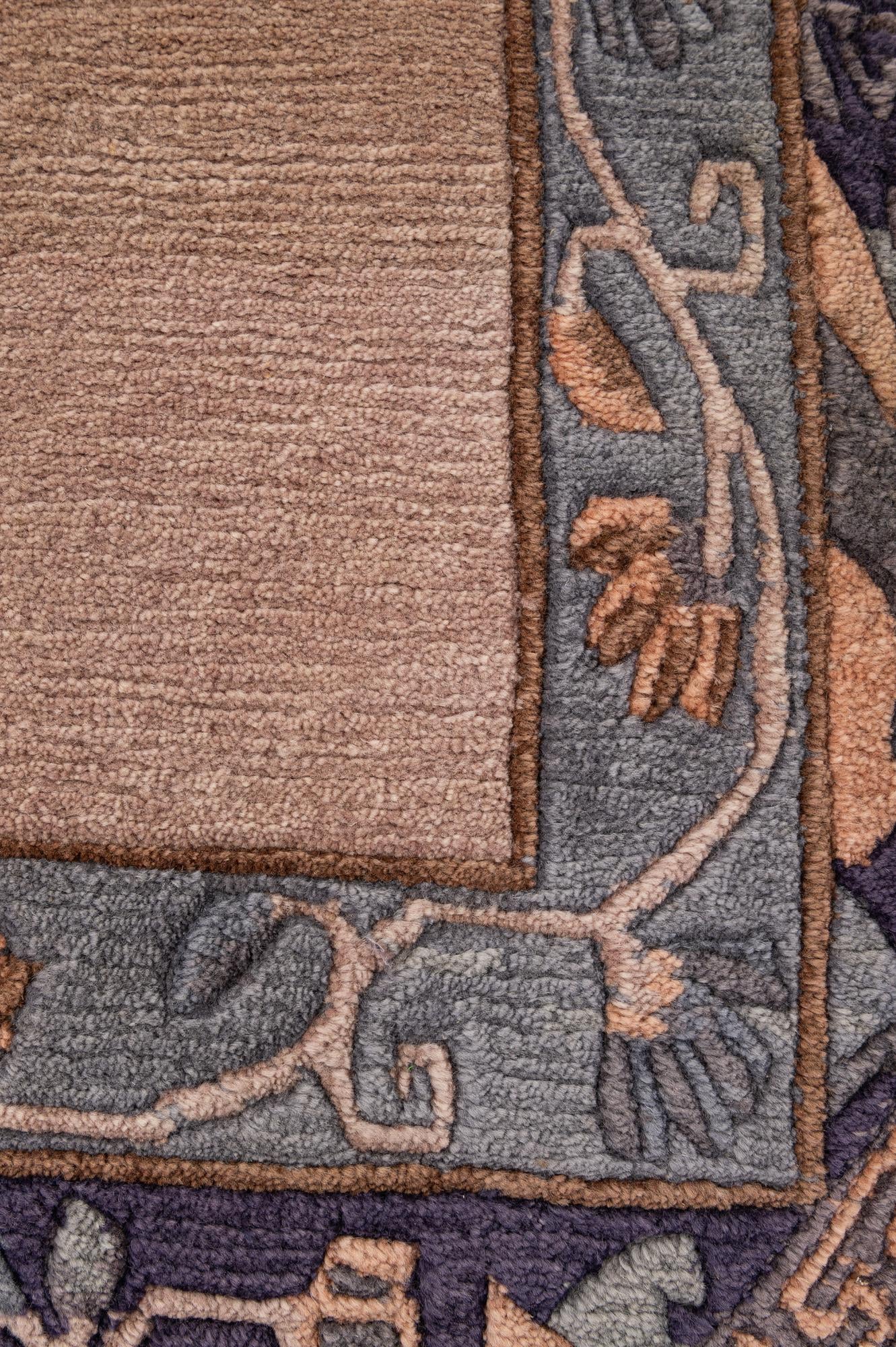 75cm x 140cm anudado a mano Tibet Alfombra Lana