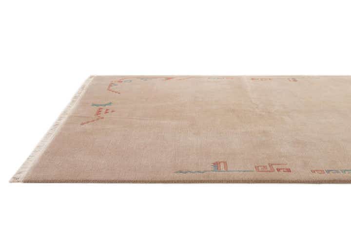 5' 9 x 7' 11 Hand Knotted Tibet Wool Rug