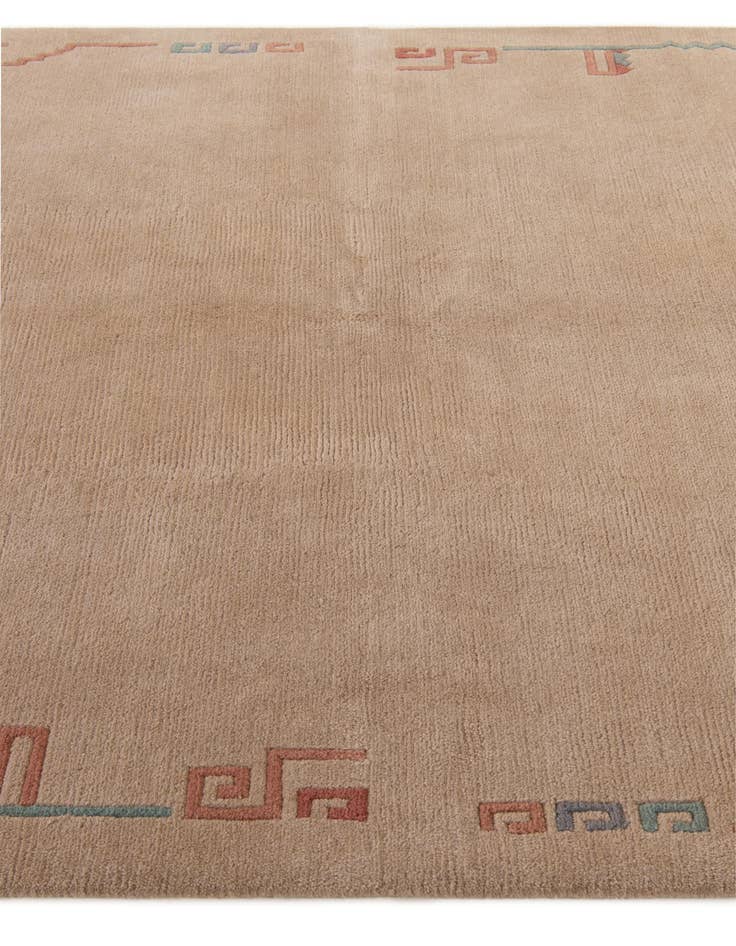Detail image of 5' 9 x 7' 11  Hand Knotted Tibet Wool Rug