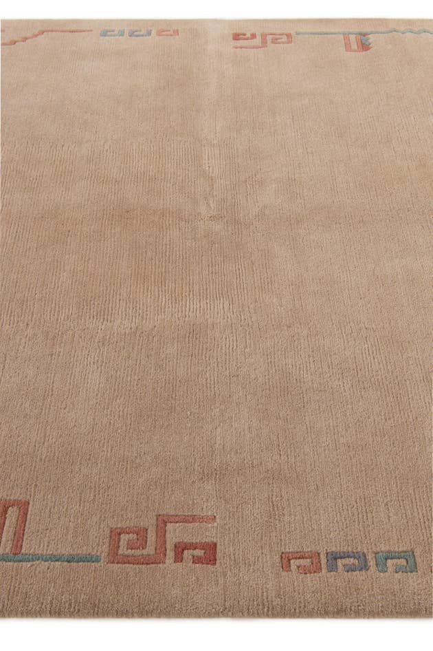 Detail image of 5' 9 x 7' 11 Hand Knotted Tibet Wool Rug