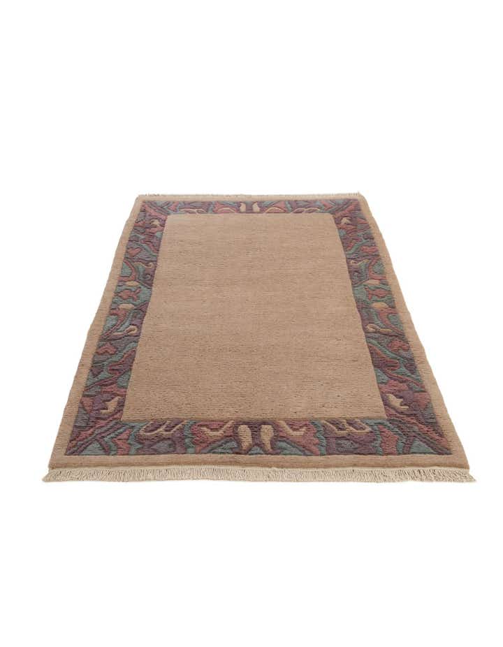 3' 11 x 5' 9 Hand Knotted Tibet Wool Rug