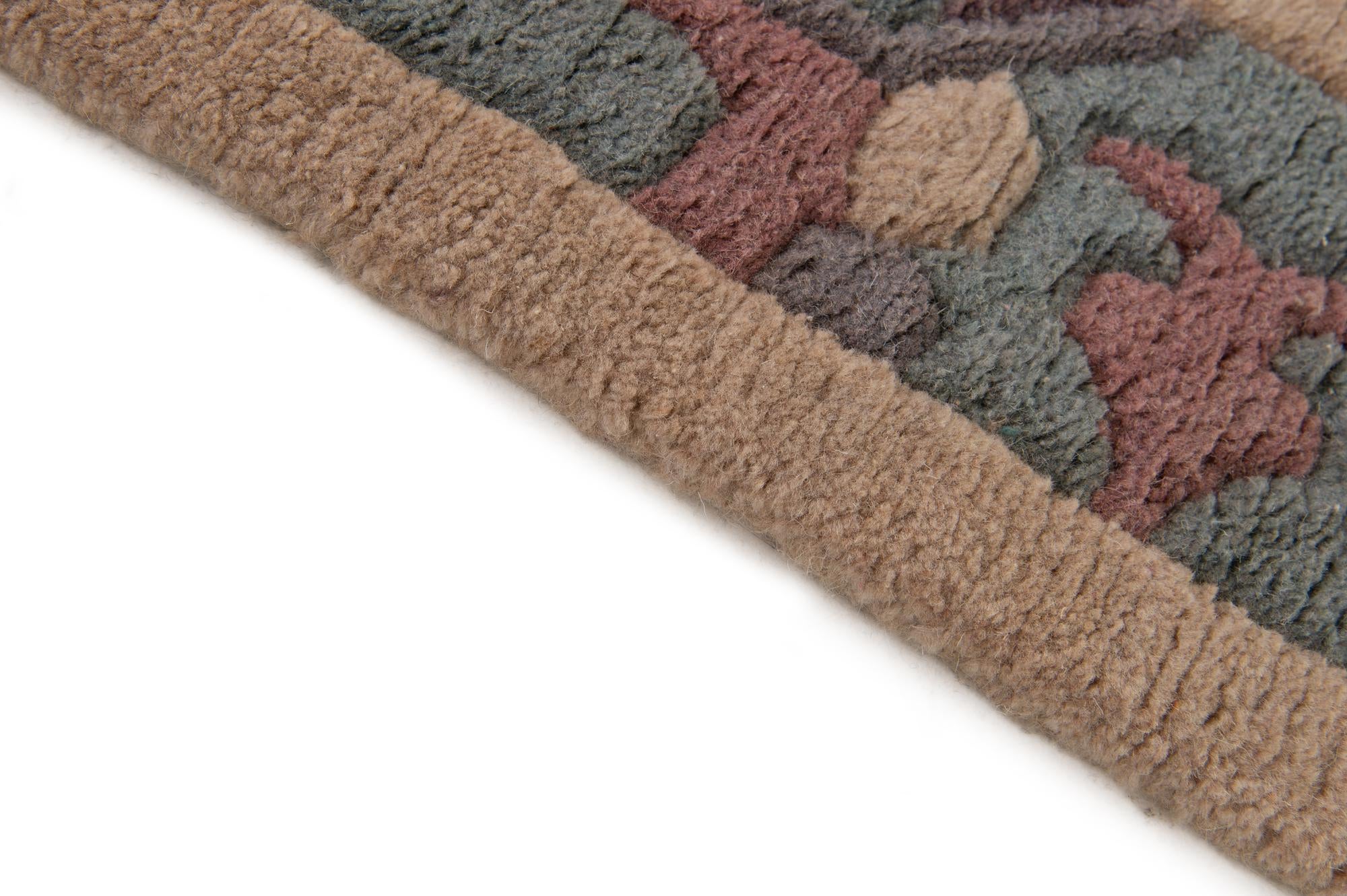 3' 11 x 5' 9 Hand Knotted Tibet Wool Rug