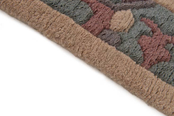 Detail image of 3' 11 x 5' 9 Hand Knotted Tibet Wool Rug