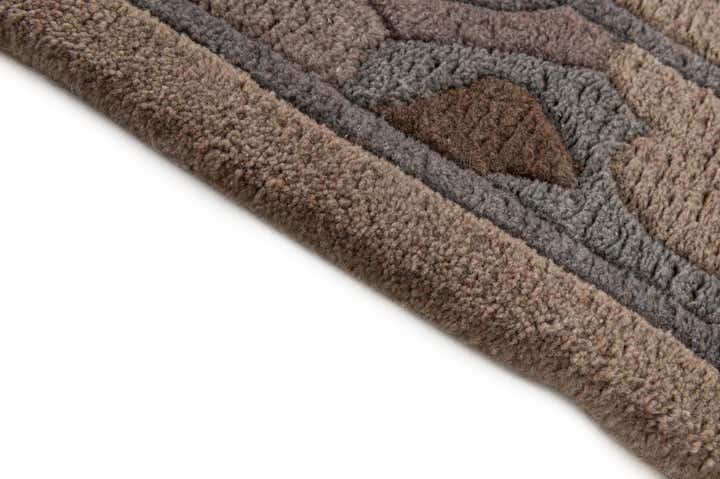 4' 3 x 6' 1 Hand Knotted Tibet Wool Rug