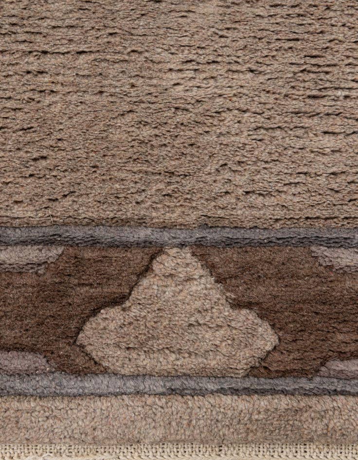 Detail image of 4' 3 x 6' 1  Hand Knotted Tibet Wool Rug