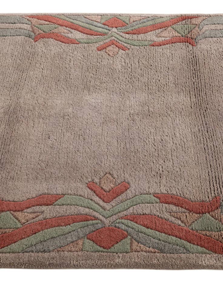 Detail image of 3' 11 x 5' 10 Hand Knotted Tibet Wool Rug