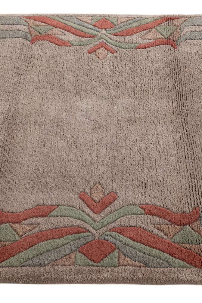 3' 11 x 5' 10 Hand Knotted Tibet Wool Rug
