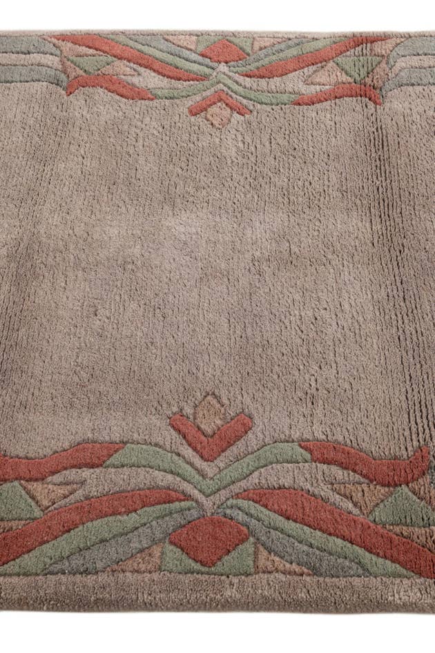 Detail image of 3' 11 x 5' 10 Hand Knotted Tibet Wool Rug