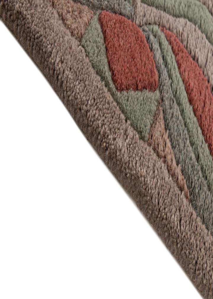 3' 11 x 5' 10 Hand Knotted Tibet Wool Rug