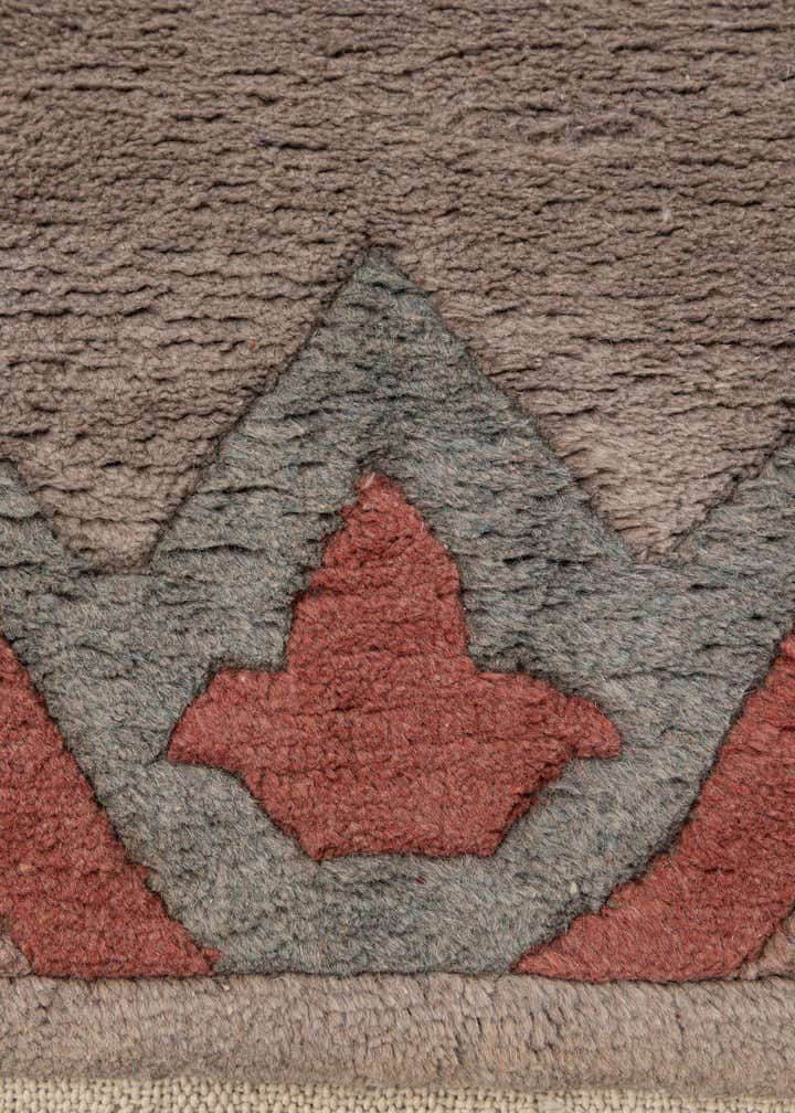 3' 11 x 5' 10 Hand Knotted Tibet Wool Rug