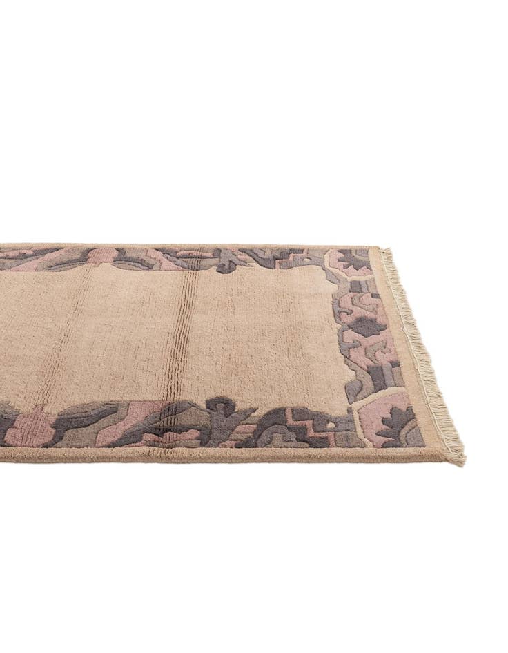 Detail image of 4' 2 x 5' 10  Hand Knotted Tibet Wool Rug