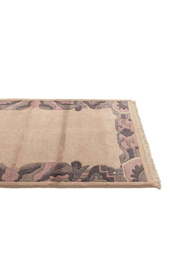 4' 2 x 5' 10 Hand Knotted Tibet Wool Rug