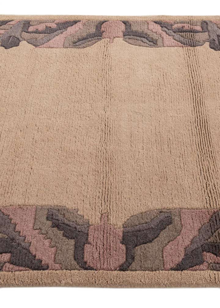 4' 2 x 5' 10 Hand Knotted Tibet Wool Rug