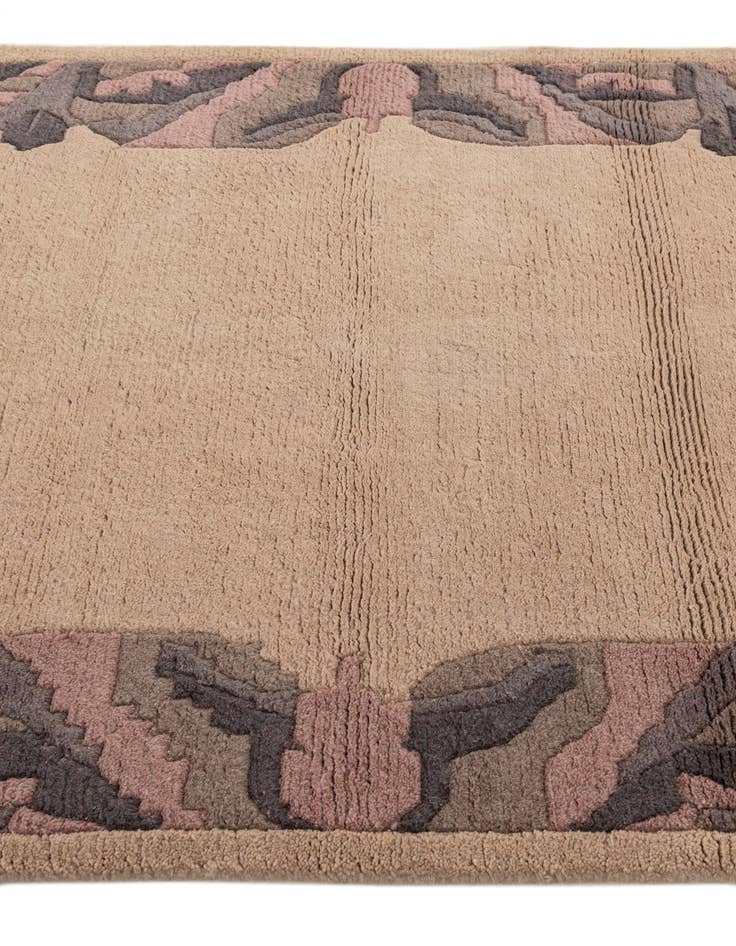 Detail image of 4' 2 x 5' 10  Hand Knotted Tibet Wool Rug