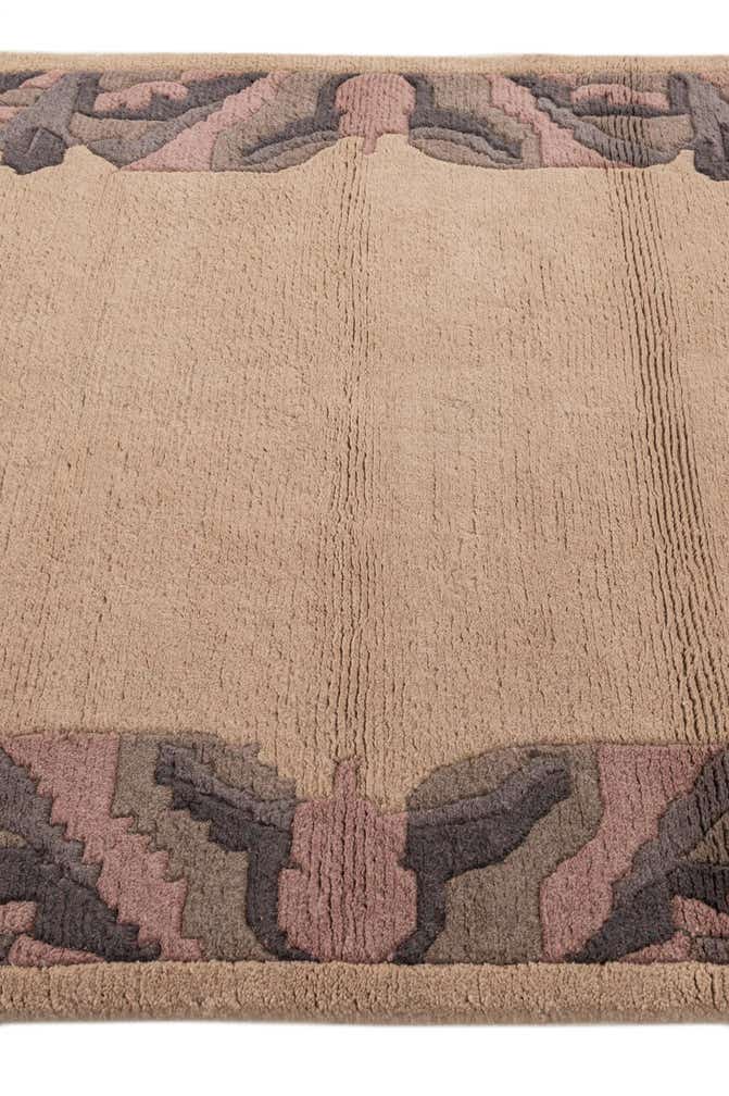 4' 2 x 5' 10 Hand Knotted Tibet Wool Rug