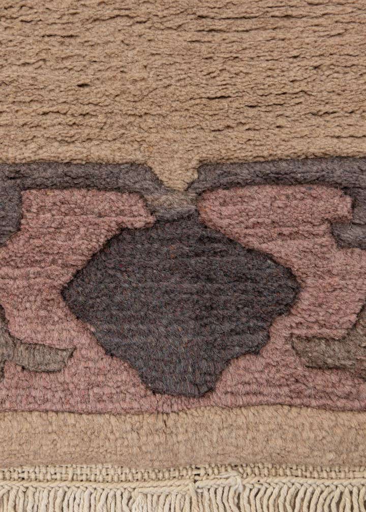 4' 2 x 5' 10 Hand Knotted Tibet Wool Rug