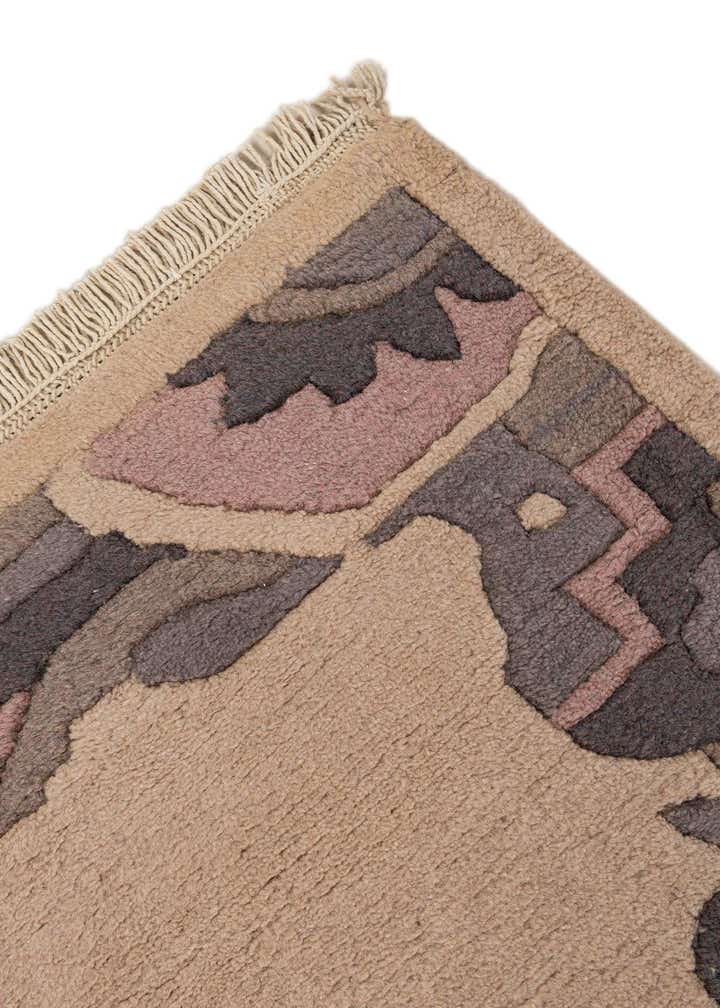 4' 2 x 5' 10 Hand Knotted Tibet Wool Rug