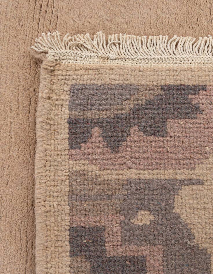 Detail image of 4' 2 x 5' 10  Hand Knotted Tibet Wool Rug