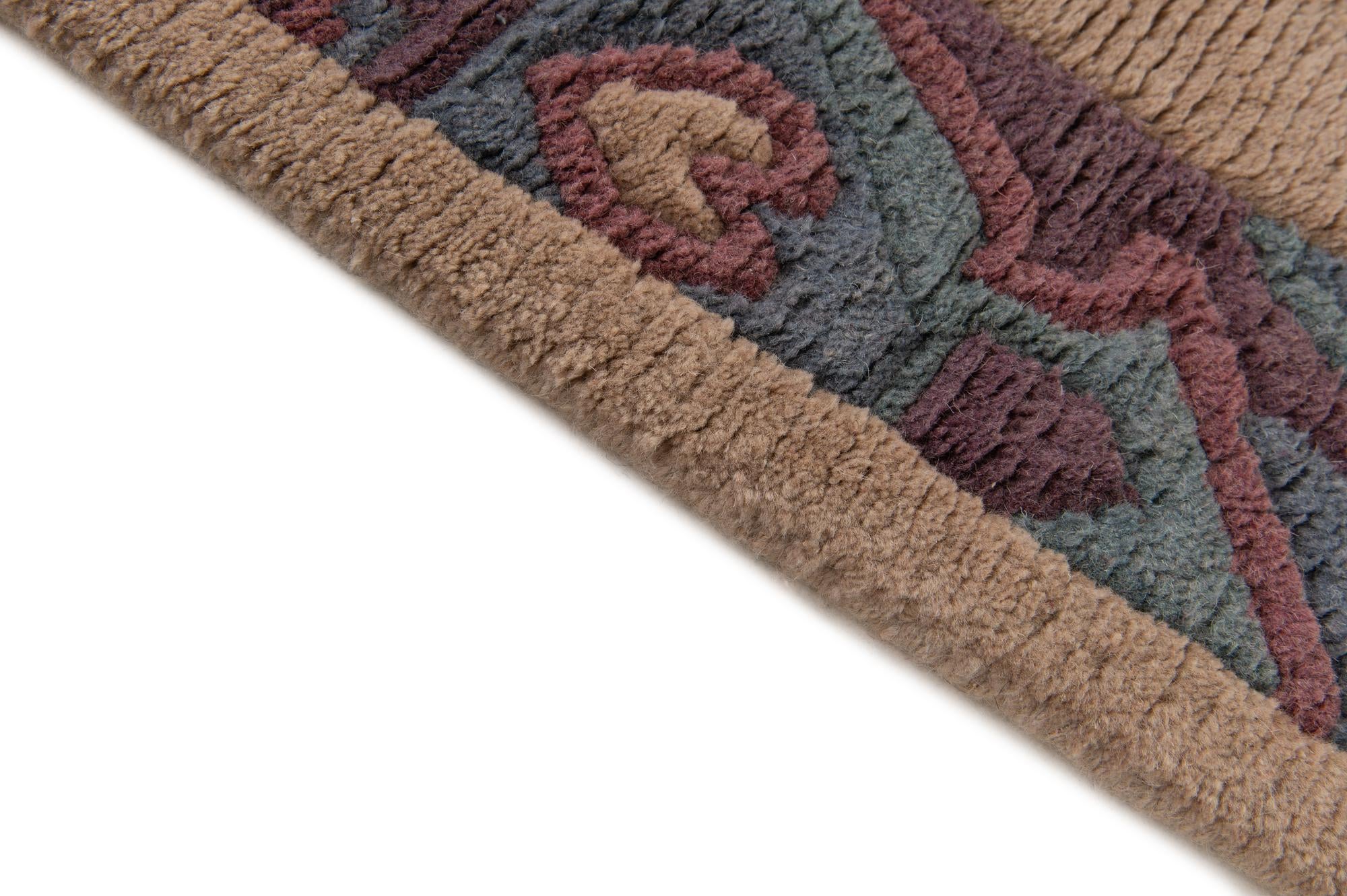 3' 11 x 5' 11 Hand Knotted Tibet Wool Rug