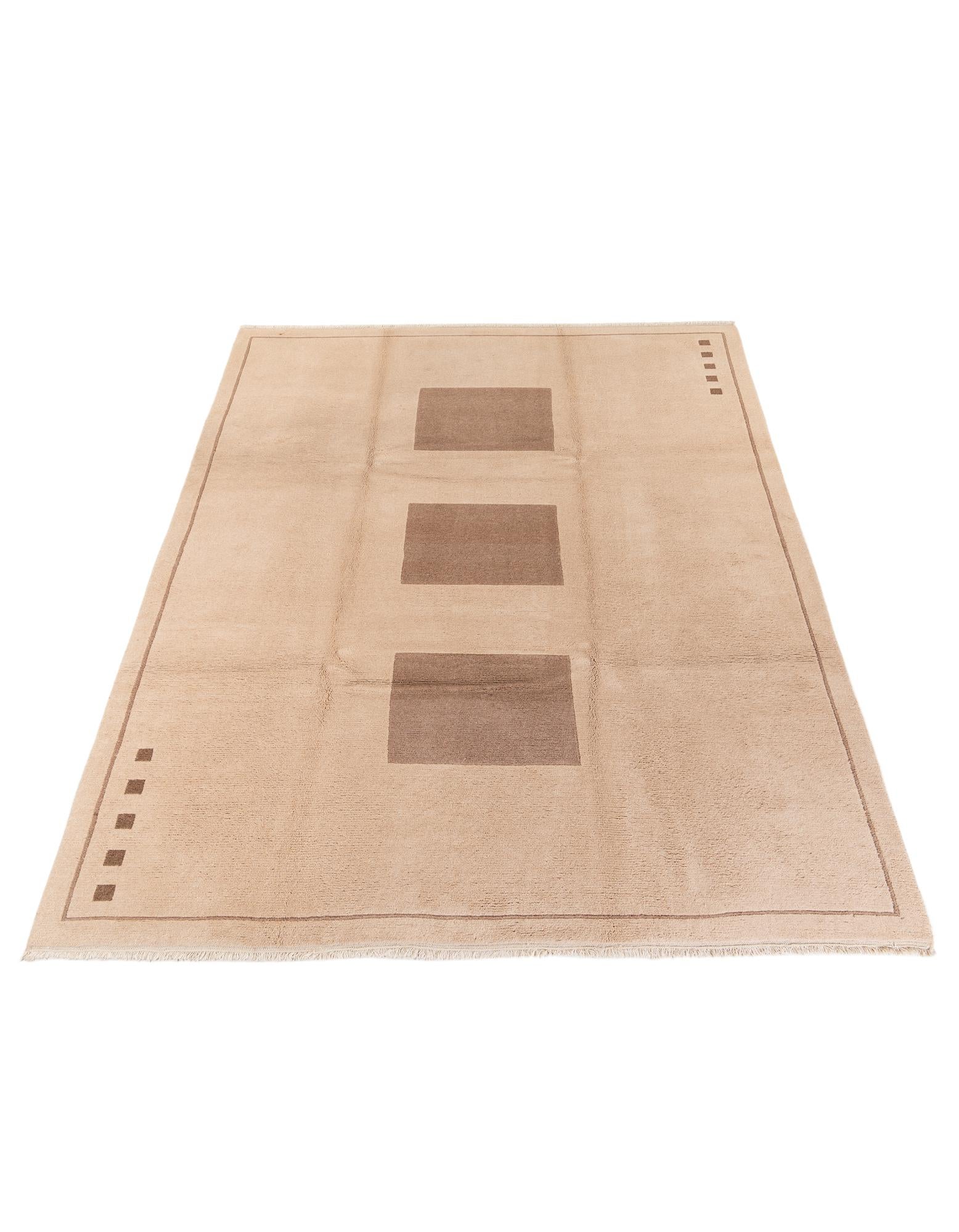 8' 1 x 11' 5 Hand Knotted Tibet Wool Rug