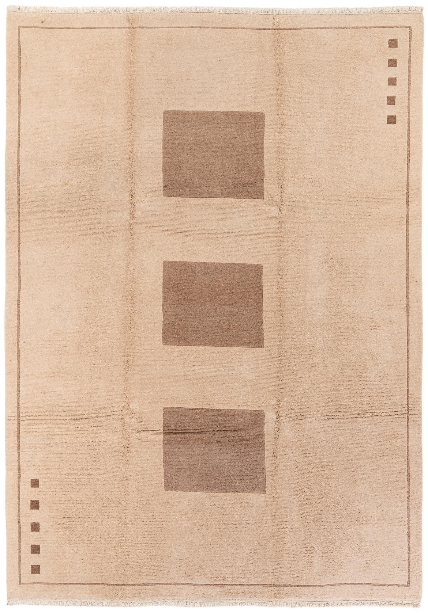 8' 1 x 11' 5 Hand Knotted Tibet Wool Rug