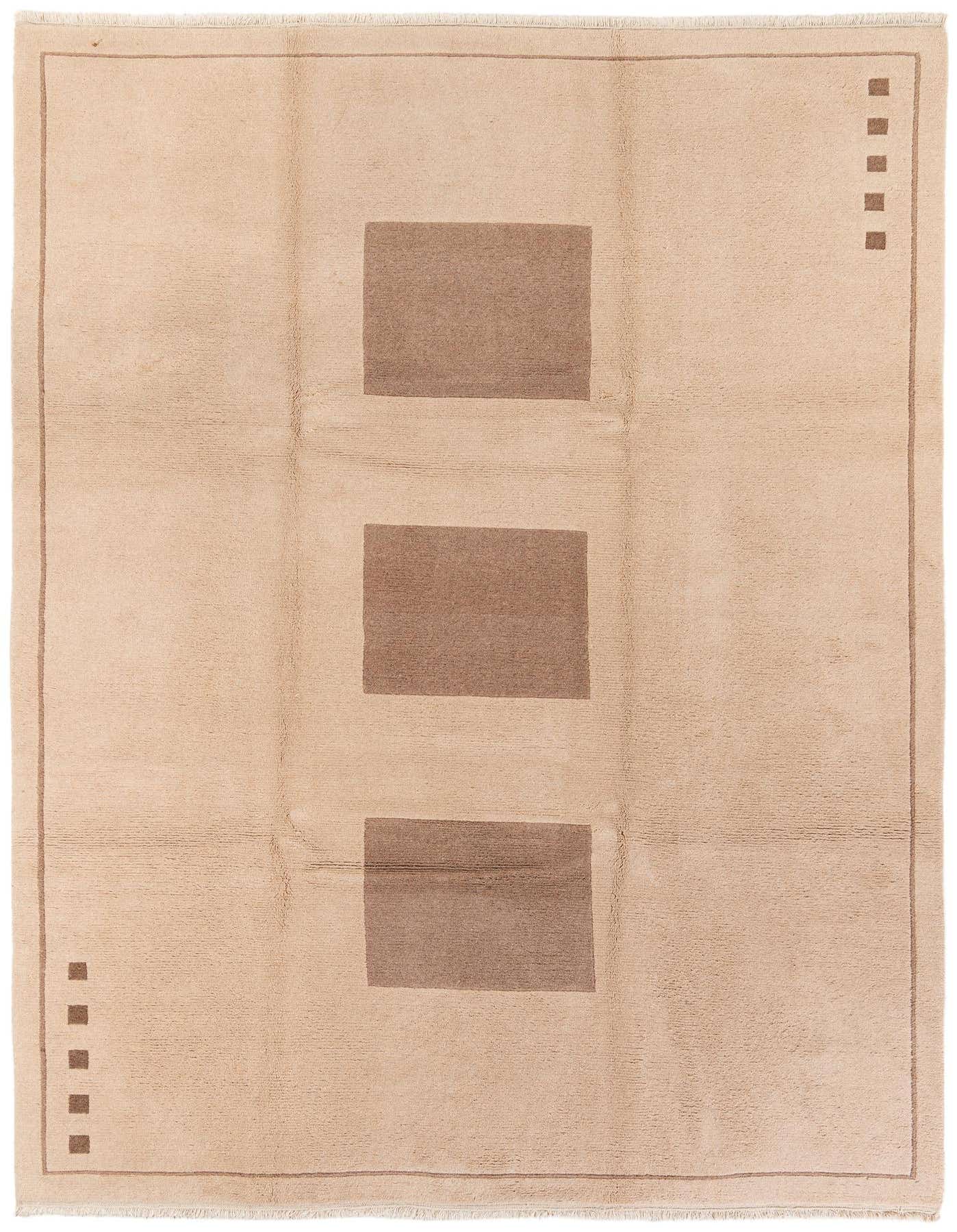 8' 1 x 11' 5 Hand Knotted Tibet Wool Rug