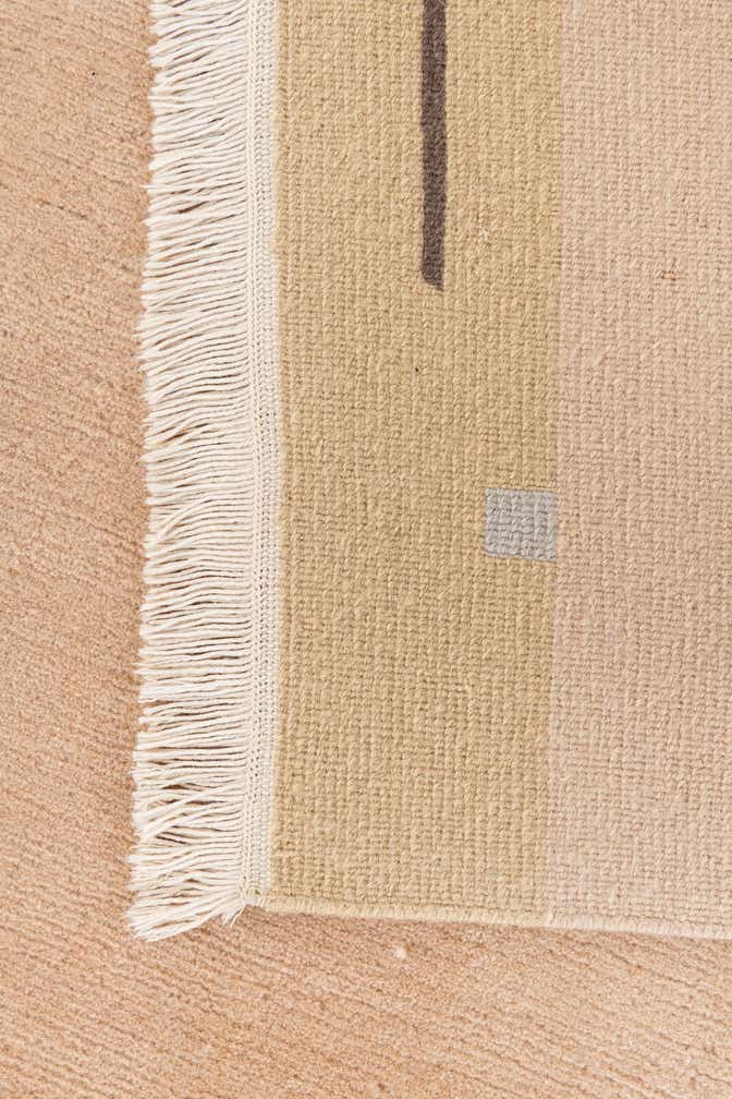 6' 7 x 9' 7 Hand Knotted Tibet Wool Rug