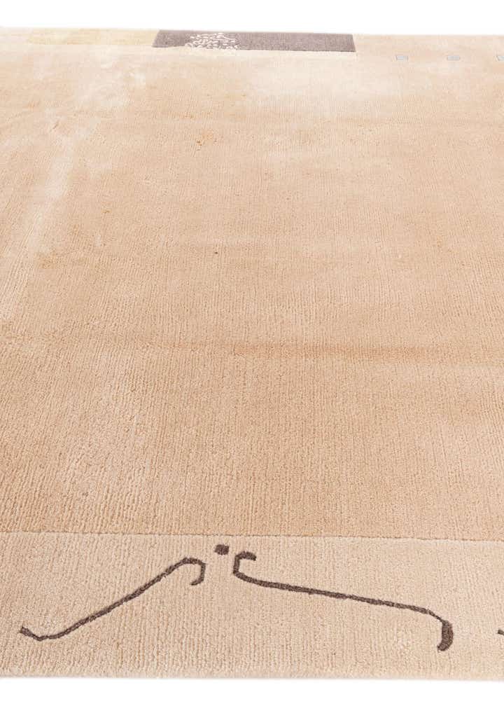 6' 7 x 9' 7 Hand Knotted Tibet Wool Rug
