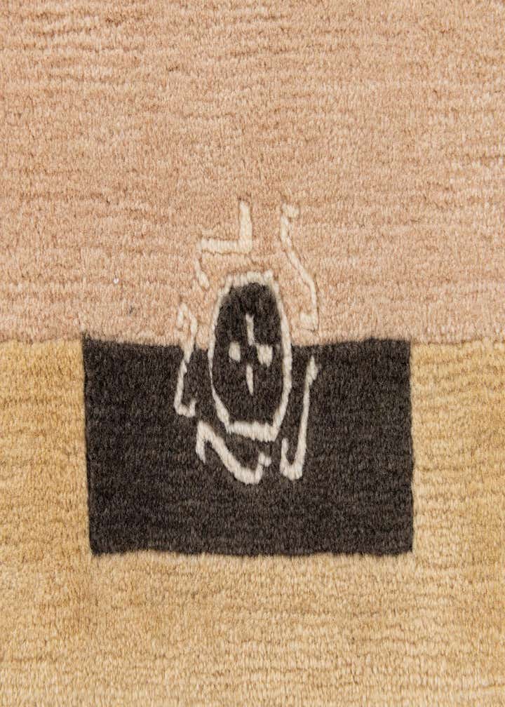 6' 7 x 9' 7 Hand Knotted Tibet Wool Rug