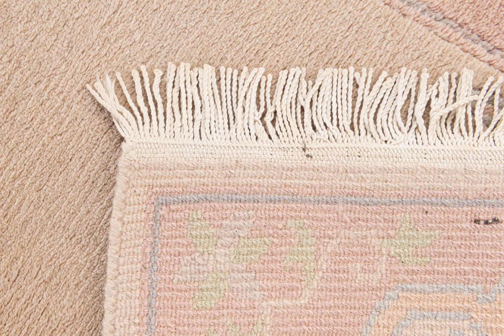 2' 6 x 4' 7 Hand Knotted Tibet Wool Rug