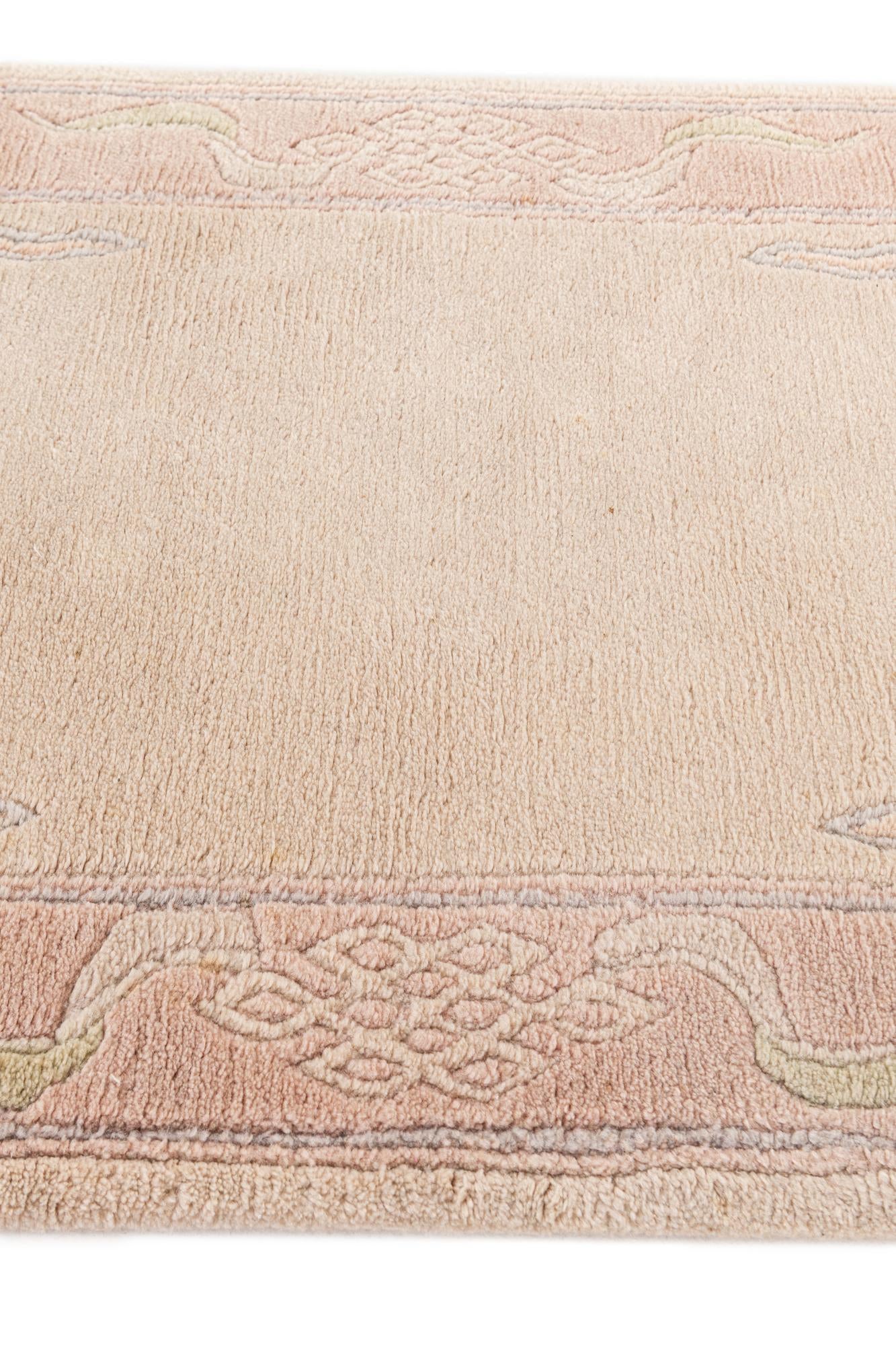 2' 6 x 4' 7 Hand Knotted Tibet Wool Rug