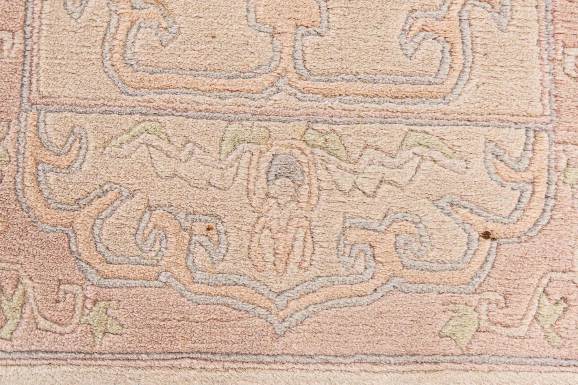 2' 6 x 4' 7 Hand Knotted Tibet Wool Rug