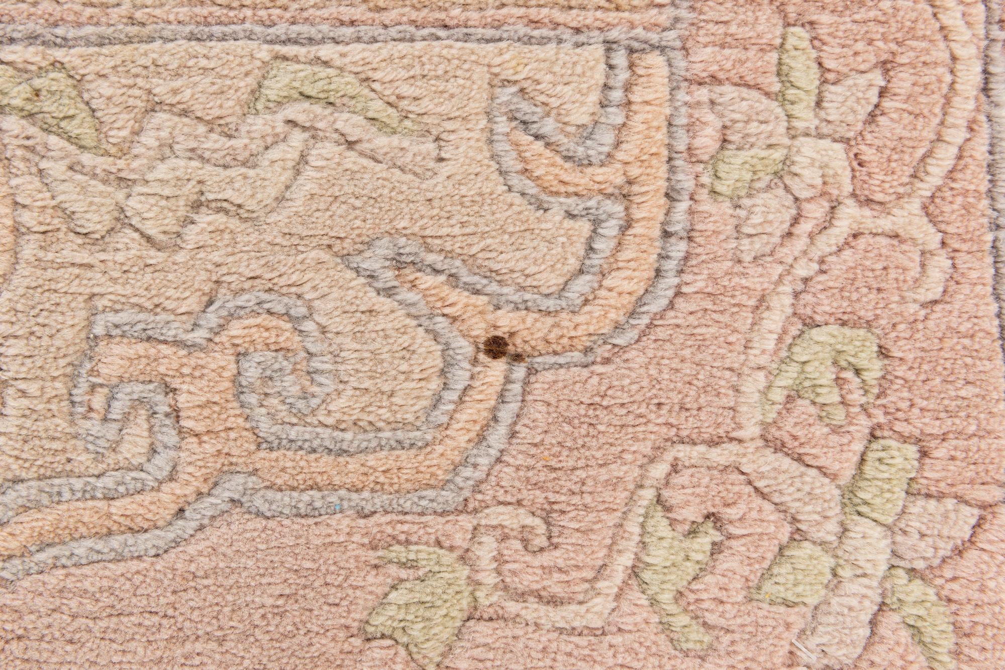 2' 6 x 4' 7 Hand Knotted Tibet Wool Rug