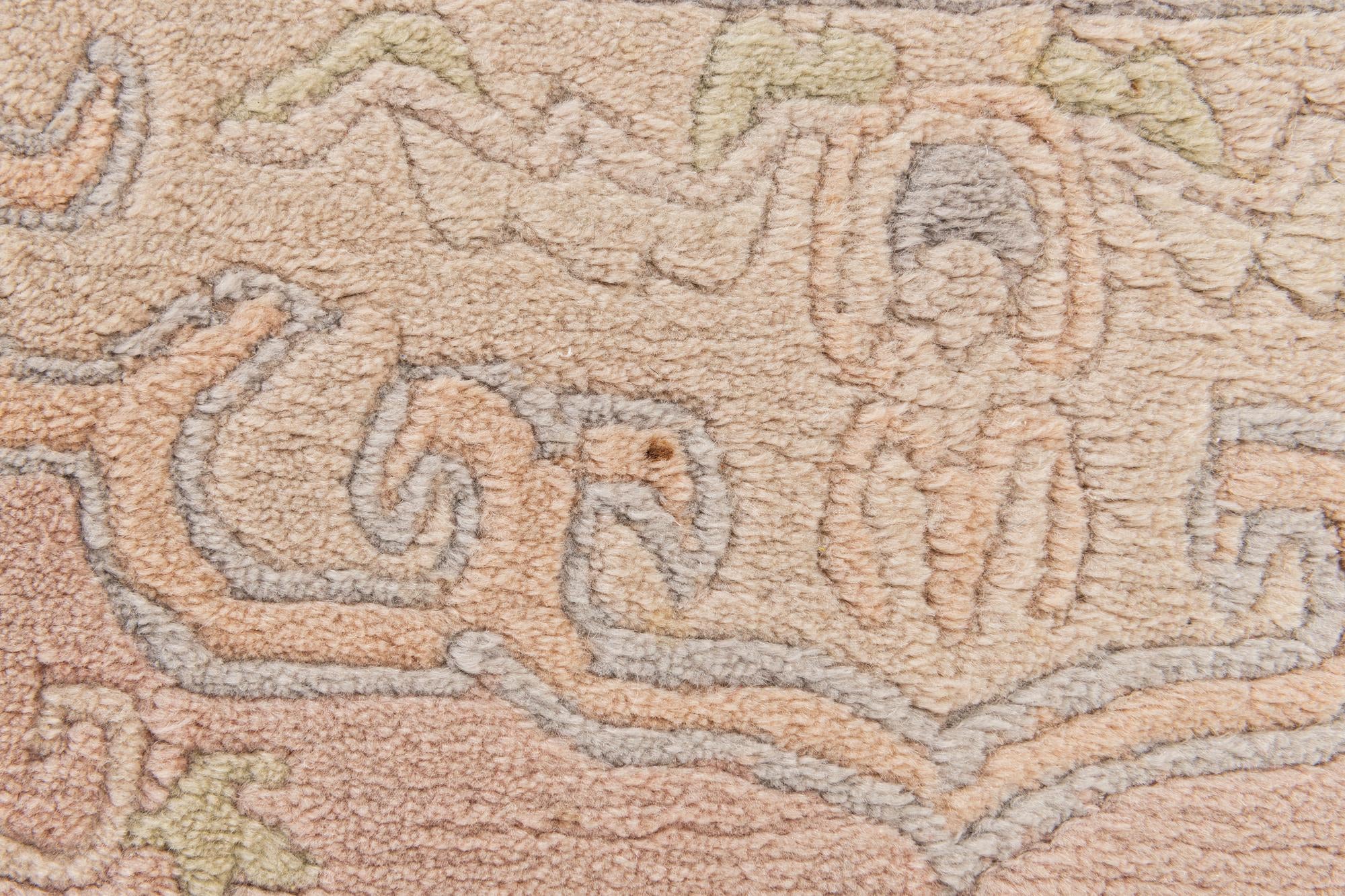 2' 6 x 4' 7 Hand Knotted Tibet Wool Rug