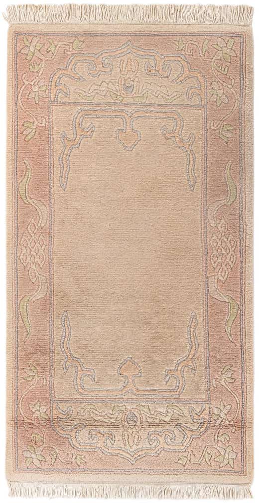 2' 6 x 4' 7 Hand Knotted Tibet Wool Rug