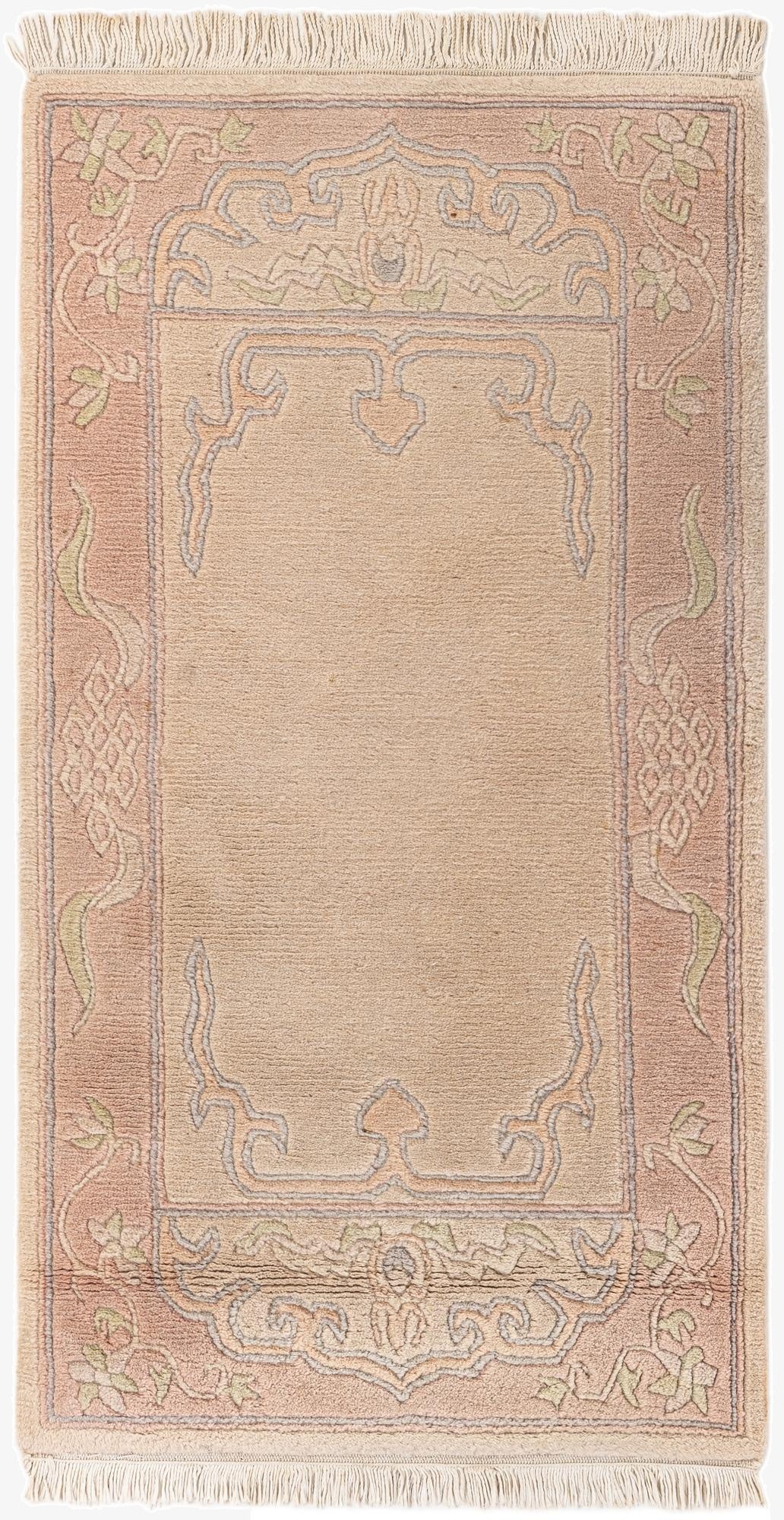 2' 6 x 4' 7  Hand Knotted Tibet Wool Rug