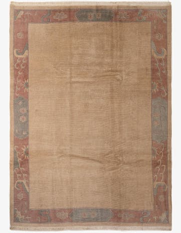 8' 4 x 11' 5 Hand Knotted Tibet Wool Rug